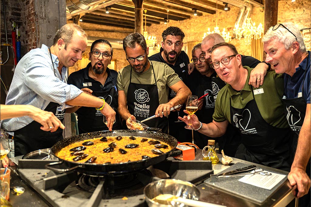 Gastronomic spaces for Cooking Team Building in Barcelona, activities for groups and corporate teams